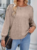 Boat Neck Ribbed Knit T-Shirt by Simply Love