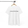 Charlie Kirk "Freedom" Shirt – Charlie Kirk T-Shirt, Quote Tee by Dog Mom Hat