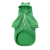 Soft Warm Cat Clothes For Small Dogs Cats Funny Halloween Cosplay Frog Costume Kitten Creative Sweatshirts Pet Autumn Hoodies by My Store