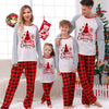 European And American Parent-child Homewear Clothes Christmas Homewear Parent-child Suit by My Store