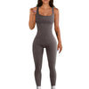 Women’s Ribbed Sleeveless Jumpsuit by FitiqueFit