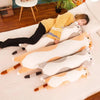 Plush Long Cat Body Pillow by Furr Baby Gifts