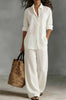Women's Polyester Two-Piece Suit Set – Blazer & Pants Co-Ord by FitiqueFit