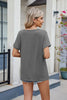 Florira Notched Short Sleeve T-Shirt by Simply Love