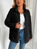Winter Warm Zip Up Long Sleeve Jacket Fuzzy Cozy & Stylish Jacket Cold-Weather Essential Outdoor Jacket by Stevvex