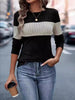 Color Block Round Neck T-Shirt by Simply Love