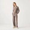 Women’s Ribbed Half-Open Collar Sweater by FitiqueFit