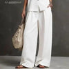 Women's Sleeveless Vest & Wide-Leg Pants Two-Piece Set – 10 Colors XS–3XL by FitiqueFit