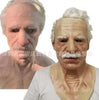 Halloween Granny Mask Latex Headgear Wig Mask by My Store