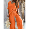 Women’s Lounge Set with Wide Leg Pant by FitiqueFit