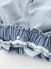 Children's Bear Print T-Shirt and Denim Shorts Set by Simply Love
