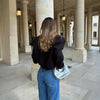 Women's Solid Color Long Sleeve Baseball Jacket by FitiqueFit