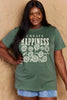 Simply Love Full Size CREATE HAPPINESS Graphic Cotton T-Shirt by Simply Love