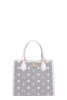 Nicole Lee USA Structured Tote Bag Monogram Print Pattern