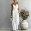 Women's Sleeveless Wide-Leg Jumpsuit – 5 Colors S–3XL by FitiqueFit