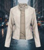 Women’s Classic Leather Jacket – Chic Streetwear Outerwear by FitiqueFit