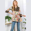 3/4 Ruffle Sleeves Western Blouse Top (New Color) by DoodleBug's