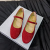 Women's Flat Vintage Mary Jane Pumps by FitiqueFit