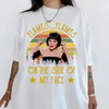 Flames on the Side of My Face Shirt – 80s Mystery Comedy Movie Quote Tee or Sweatshirt for Fans by Dog Mom Hat
