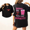 Bring Me Energy Drink & Tell Me I’m Pretty T-Shirt – Funny Graphic Tee, Unisex Casual Top by Dog Mom Hat