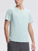 Men's Plus Size Round Neck Quick-Dry T-Shirt by Simply Love
