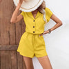 Women’s Summer matching lounge set with Shorts by FitiqueFit