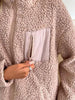 Winter Warm Zip Up Long Sleeve Jacket Fuzzy Cozy & Stylish Jacket Cold-Weather Essential Outdoor Jacket by Stevvex
