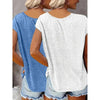 2-Pack Women's V-Neck Sleeveless Tank Tops – Loose Fit Casual Summer Beach Shirts by FitiqueFit