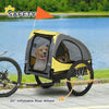 Dog Bike Trailer, Pet Stroller with Wheels for Medium Dogs by Furr Baby Gifts