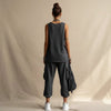Women's Sleeveless Tank Top & Cropped Ankle Pants Set by FitiqueFit