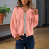 Women’s Jacquard Baseball-Collar Jacket by FitiqueFit
