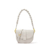 Women's Leather Round Casual Shoulder Crossbody Bag