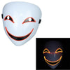 Glowing Black Halloween Mask by My Store