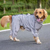 Raincoat Outdoor Waterproof Reflective Coat For Large Dogs And Pets by My Store