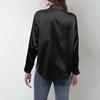 Women’s Satin Lapel Button-Down Blouse by FitiqueFit