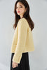 Fancy Sequined Expensive Kafuu Yellow High-grade Coat Short Box Top