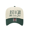 Just a Girl Who Loves Jesus Trucker Hat by Hey Jude Graphic Tees