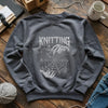 Gothic Knitter Sweatshirt by YarnMerch