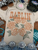 Darlin' Floral Graphic Tee by Wild Junkie