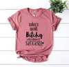 Bitchy With a Chance Of Sarcasm T-shirt by T-Shirt Crazed