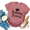 Birthday Princess T-shirt by T-Shirt Crazed