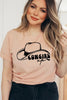 Cowgirl Up T-shirt by T-Shirt Crazed