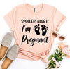 Spoiler Alert I'm Pregnant T-shirt by T-Shirt Crazed
