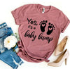 Yes It's a Baby Bump T-shirt by T-Shirt Crazed
