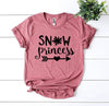 Snow Princess T-shirt by T-Shirt Crazed