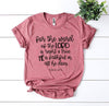 The Lord Is Right T-shirt by T-Shirt Crazed