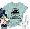 Don't Mess With Mamasauras T-shirt by T-Shirt Crazed