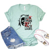 I'm Nicer Than My Face Looks T-shirt by T-Shirt Crazed
