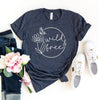 Wild And Free T-shirt by T-Shirt Crazed