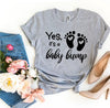 Yes It's a Baby Bump T-shirt by T-Shirt Crazed